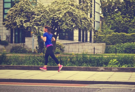 running